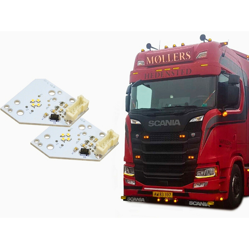 Kit conversie pozitie portocalie, galbena Scania S + R, 2016+ [2]
