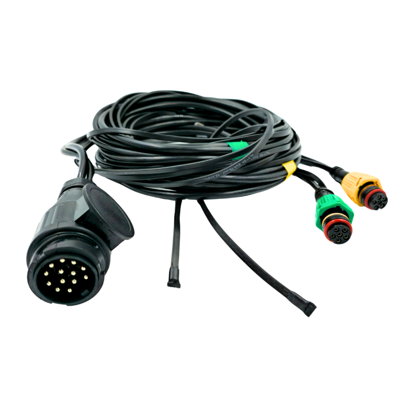 Kit instalatie 10m + doua triple, Canbus, 12V, fara iluminat numar [3]