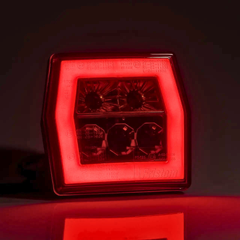 Kit instalatie lampi stop LED, semnalizare, triple remorca, 3 functii, 7pini [6]