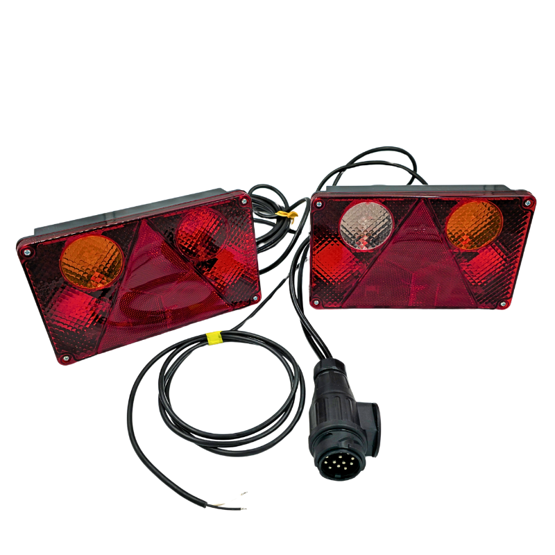 Kit instalatie lampi stop, semnalizare, triple remorca, 7 functii, 7.5m + 2m + 2m, 13pini, 23.2 x 14.15cm [9]