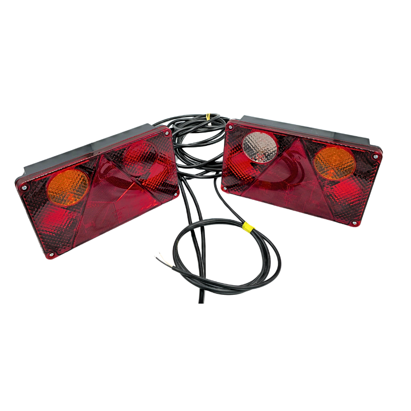 Kit instalatie lampi stop, semnalizare, triple remorca, 7 functii, 7.5m + 2m + 2m, 13pini, 23.2 x 14.15cm [10]