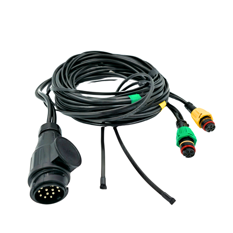 Kit instalatie remorca cu 2 x triple, 12V, Canbus, instalatie 7m, 2 gabarite cu brat, fara iluminat numar [8]