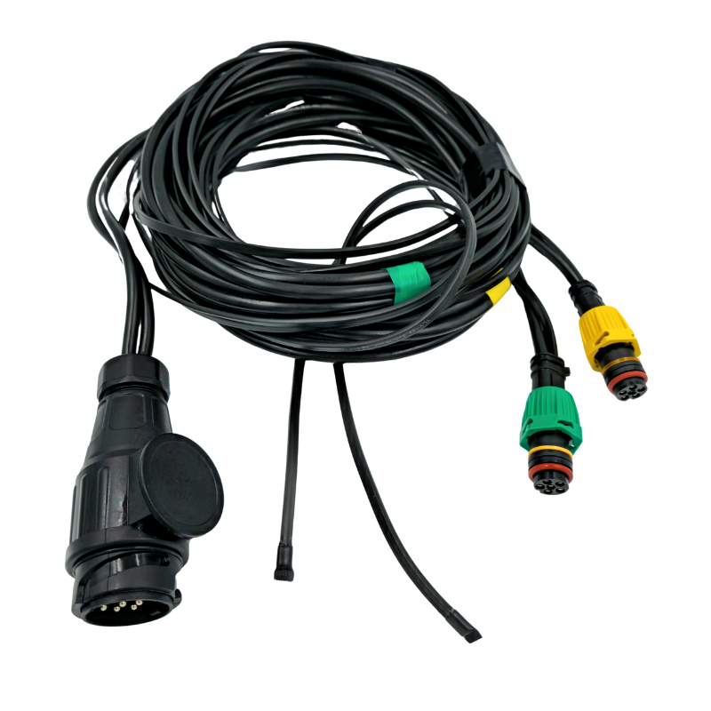Kit instalatie remorca cu 2 x triple, 12V, Canbus, instalatie 7m, 2 gabarite cu brat, fara iluminat numar [11]