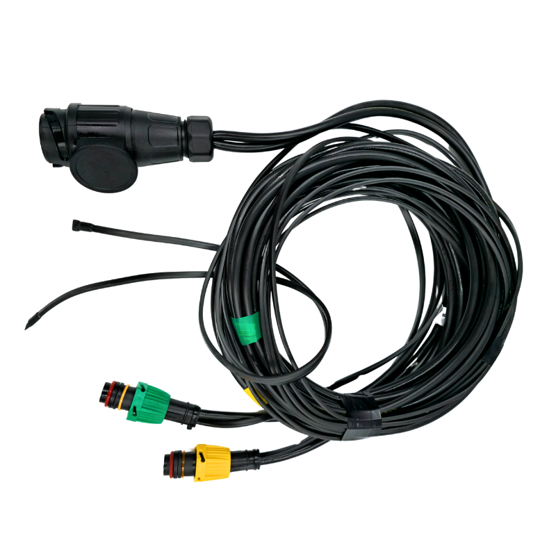 Kit instalatie remorca cu 2 x triple, 12V, Canbus, instalatie 7m, 2 gabarite cu brat, fara iluminat numar [10]