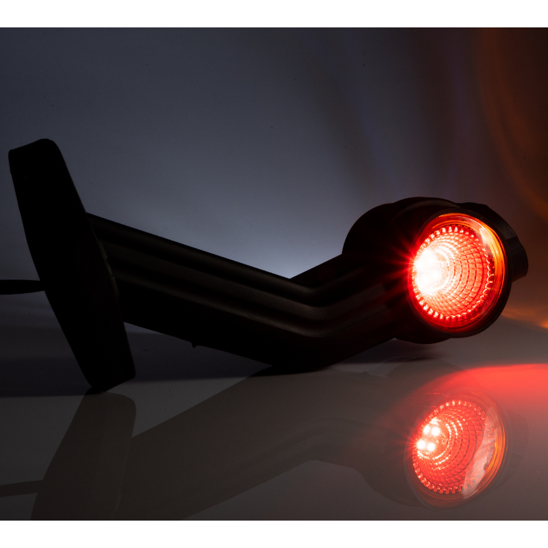 Lamp de Gabarit LED cu brat lung, 12/24V, Conector QS075, 19cm [2]
