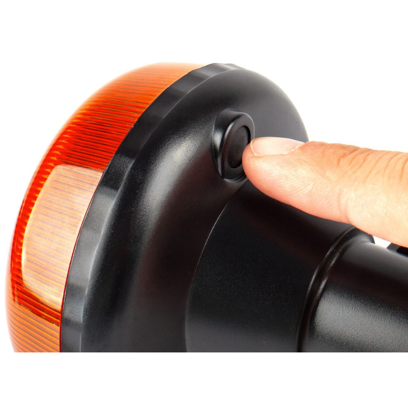 Lampa avertizare LED, girofar, 18 LED, 12/24V, IP56, 120 flash/min [4]