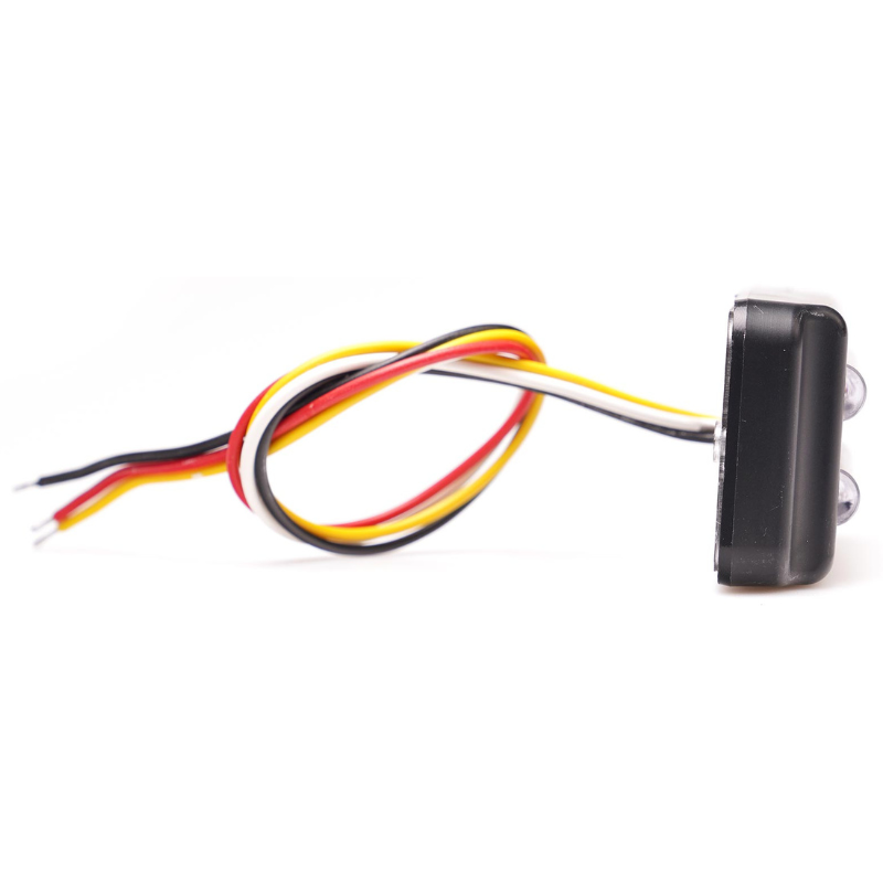 Lampa avertizare, stroboscop LED auto, 12-24V, IP6K9K, 24 LED, Galben [4]