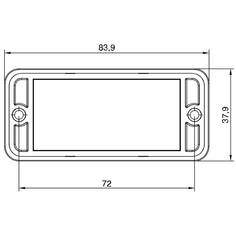 Lampa avertizare stroboscop, lumina pozitie, 12V-24V, IP6K9K [9]