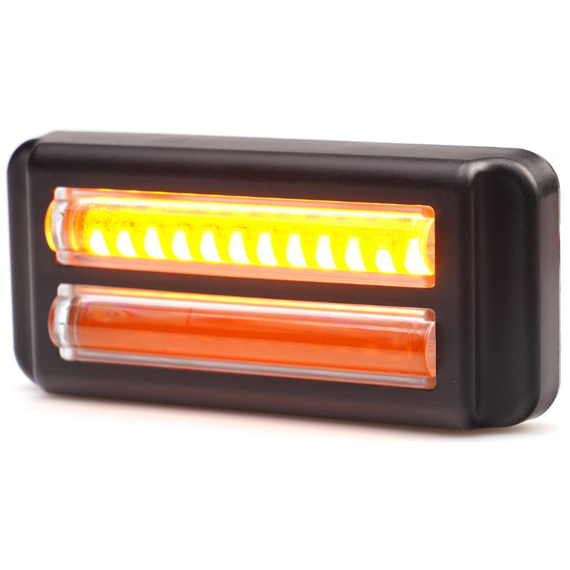 Lampa avertizare stroboscop, lumina pozitie, 12V-24V, IP6K9K [3]