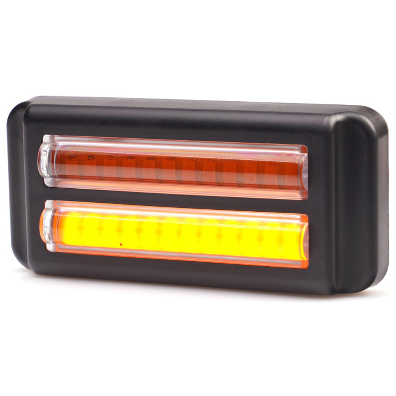 Lampa avertizare stroboscop, lumina pozitie, 12V-24V, IP6K9K [2]