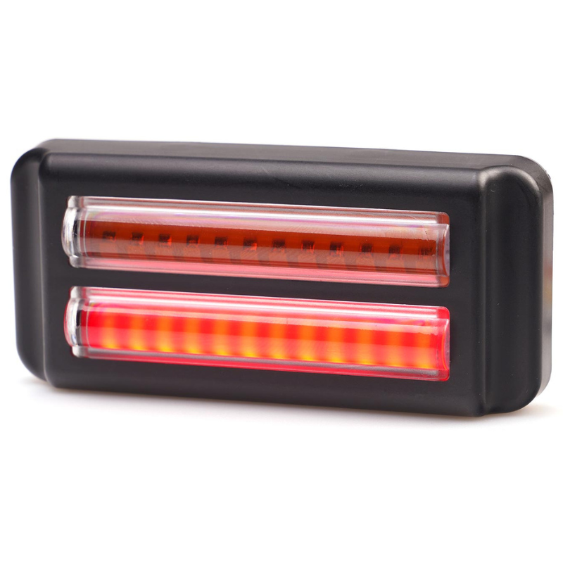 Lampa avertizare stroboscop, lumina pozitie, 12V-24V, IP6K9K [2]