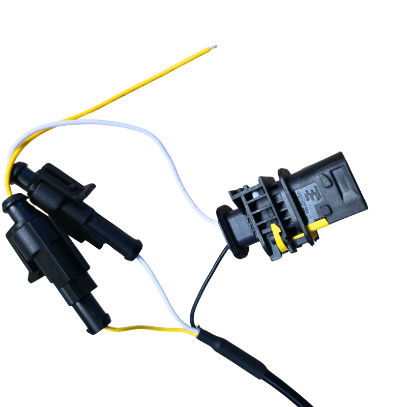 Lampa cu fibra optica pentru parasolar Scania Next Gen, 2016+, 24V, alb/portocaliu [12]