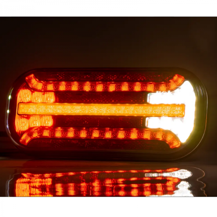 Lampa cu semnalizare dinamica spate FT-230 LED, 5 Functii - Fristom [7]