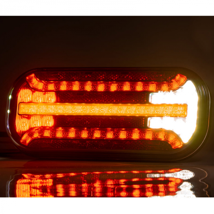 Lampa cu semnalizare dinamica spate FT-230 LED, 5 Functii - Fristom [4]