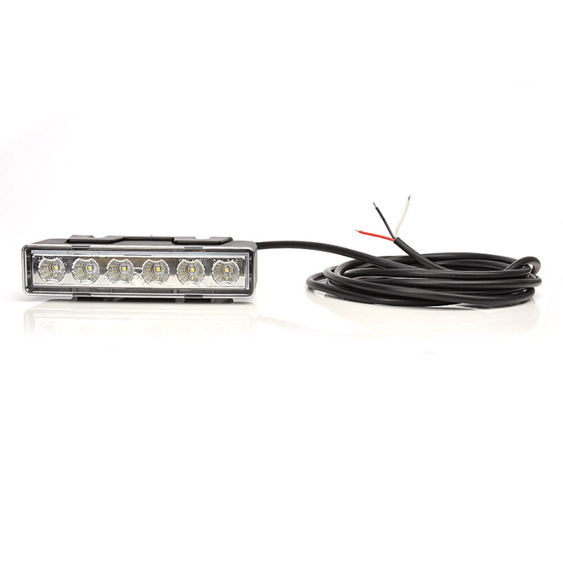 Lampa de avertizare ADR, lentila transparenta, lumina portocalie, stroboscop, 14.65 x 3.28cm [5]