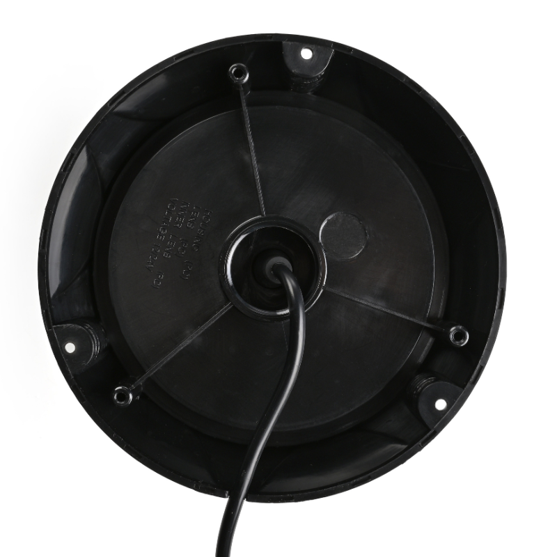 Lampa de avertizare LED 12/24V, girofar portocaliu cu dispersor alb, montaj în 3 suruburi, R65, Ø 16.5 cm [7]
