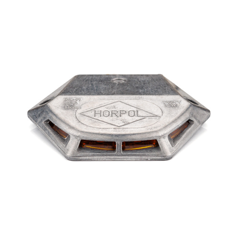 Lampa de avertizare pentru lifturi, platforme hidraulice, 12/24V, 4 LED-uri, 7W, IP68, 10.3cm [1]