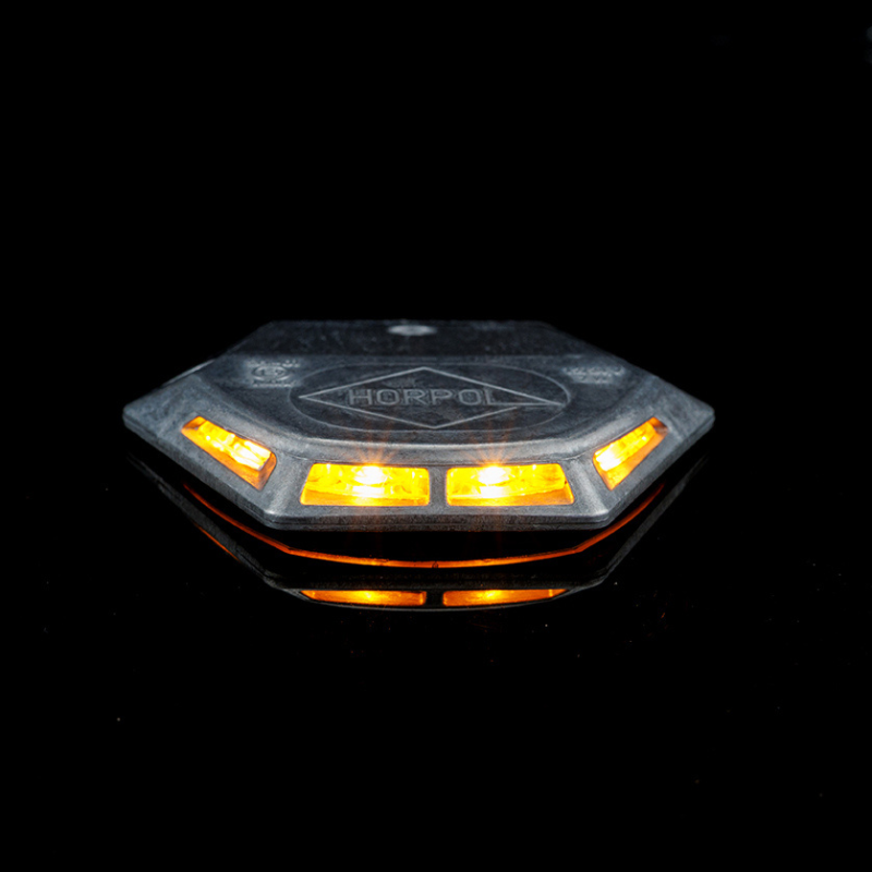 Lampa de avertizare pentru lifturi, platforme hidraulice, 12/24V, 4 LED-uri, 7W, IP68, 10.3cm [2]