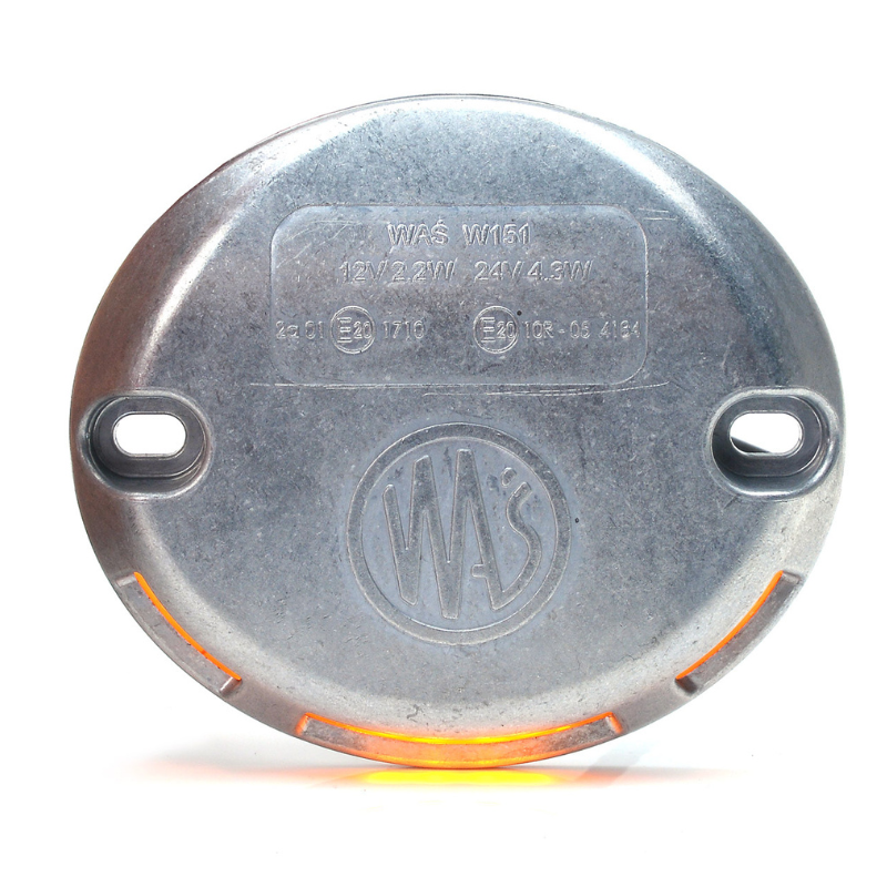 Lampa de avertizare pentru platformele de ridicare din spate, obloane hidraulice auto, 12/24V, 10.6 x 1.3cm [4]