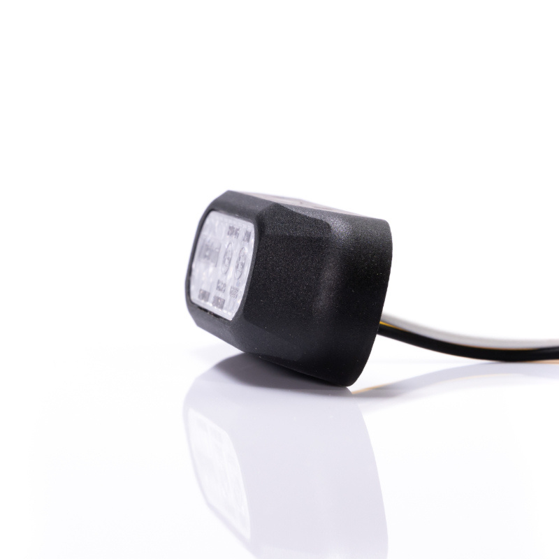 Lampa de avertizare, stroboscop albastru, 8.42 x 2.82cm, 12/24V [4]