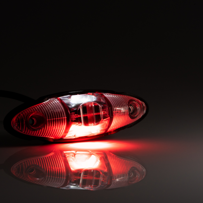 Lampa de gabarit cu 2 functii alb / rosu, 12/24V, 12.2 x 4.1cm [2]