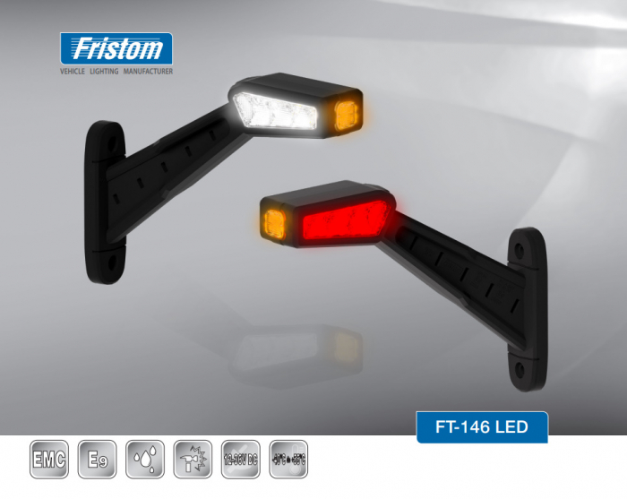 Lampa de gabarit cu brat, picior FT145 FT-145  FT 146 LED - Fristom (2) [2]