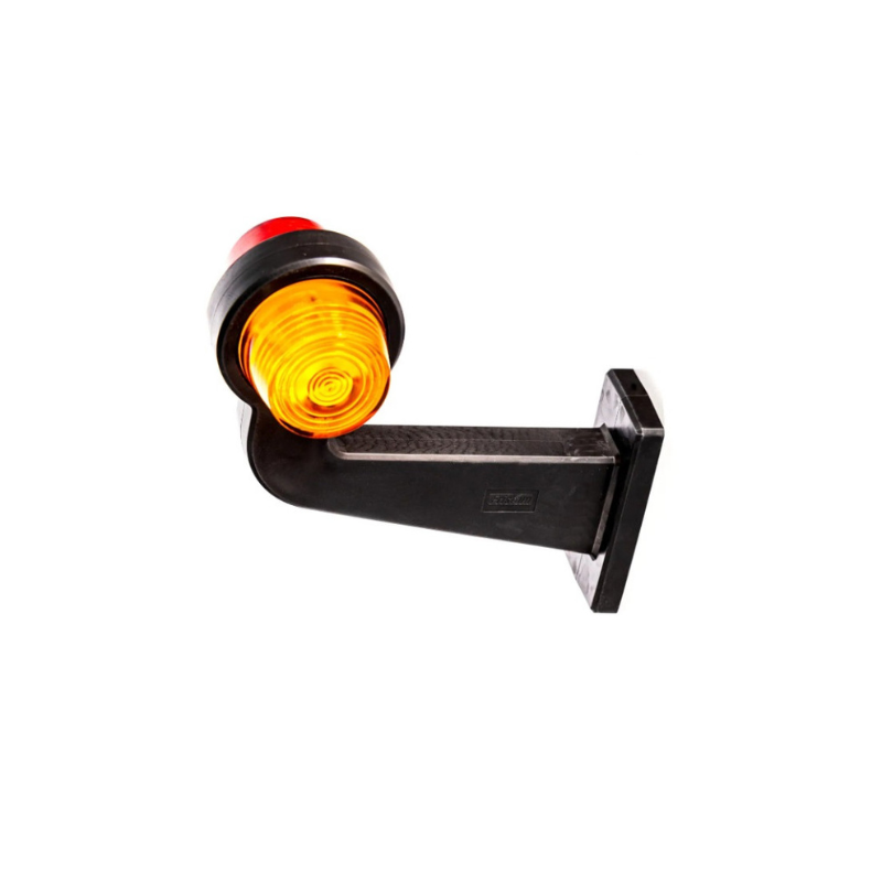 Lampa de gabarit cu brat lung, RETRO, galben / rosu, 12/24V, 19.5cm, tip L [1]