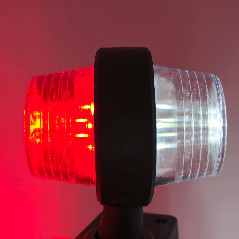 Lampa de gabarit cu brat scurt, RETRO, alb / rosu, 12/24V, 10.98cm, tip L [7]