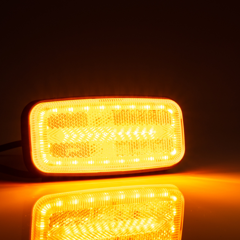 Lampa de gabarit LED cu suport si 3 functii, pozitie si semnalizare, reflectorizant, 12.3cm [2]