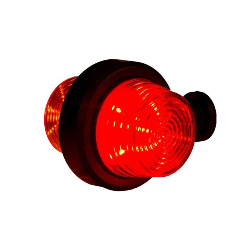 Lampa de gabarit LED, 12/24V, Galben-Rosu, Brat Scurt, 10.7cm [8]