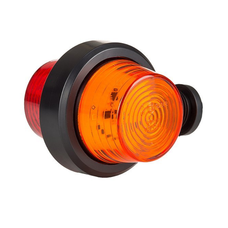 Lampa de gabarit LED, 12/24V, Galben-Rosu, Brat Scurt, 10.7cm [2]
