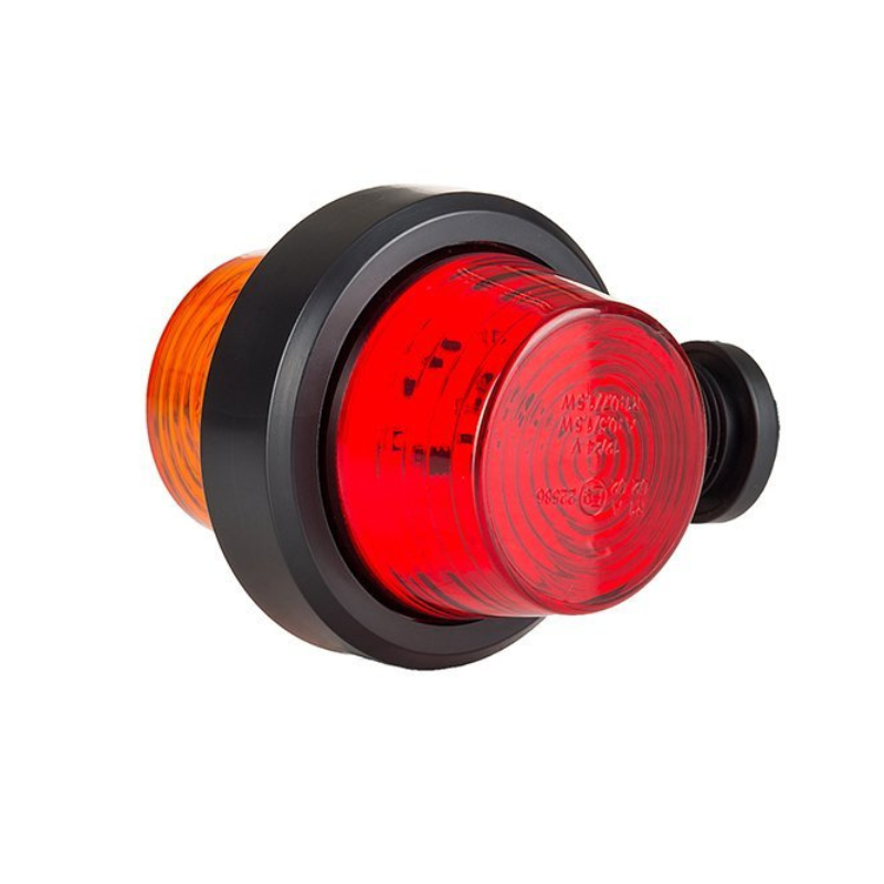 Lampa de gabarit LED, 12/24V, Galben-Rosu, Brat Scurt, 10.7cm [3]