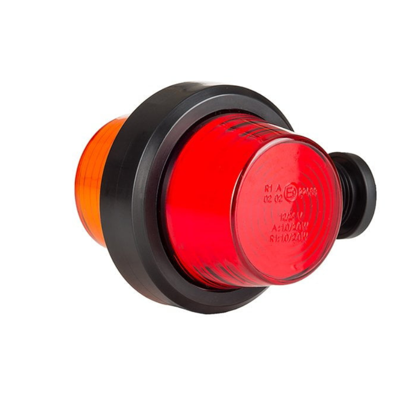 Lampa de Gabarit LED, Brat Scurt, Efect NEON, 12/24V, Galben-Rosu, 10.7cm [3]