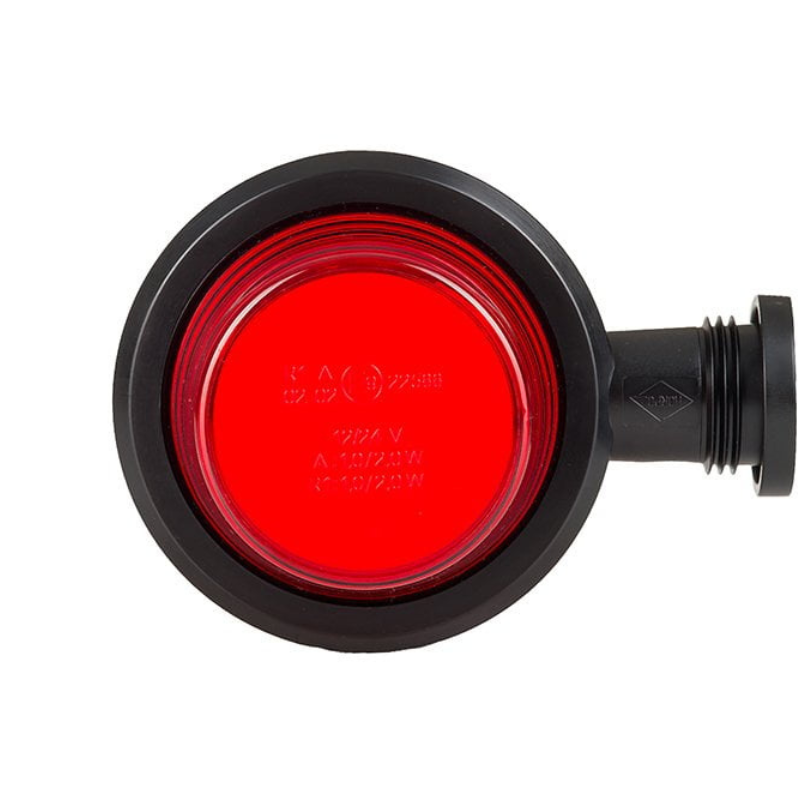 Lampa de Gabarit LED, Brat Scurt, Efect NEON, 12/24V, Galben-Rosu, 10.7cm [5]