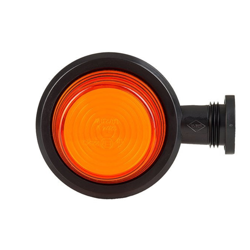 Lampa de Gabarit LED, Brat Scurt, Efect NEON, 12/24V, Galben-Rosu, 10.7cm [4]