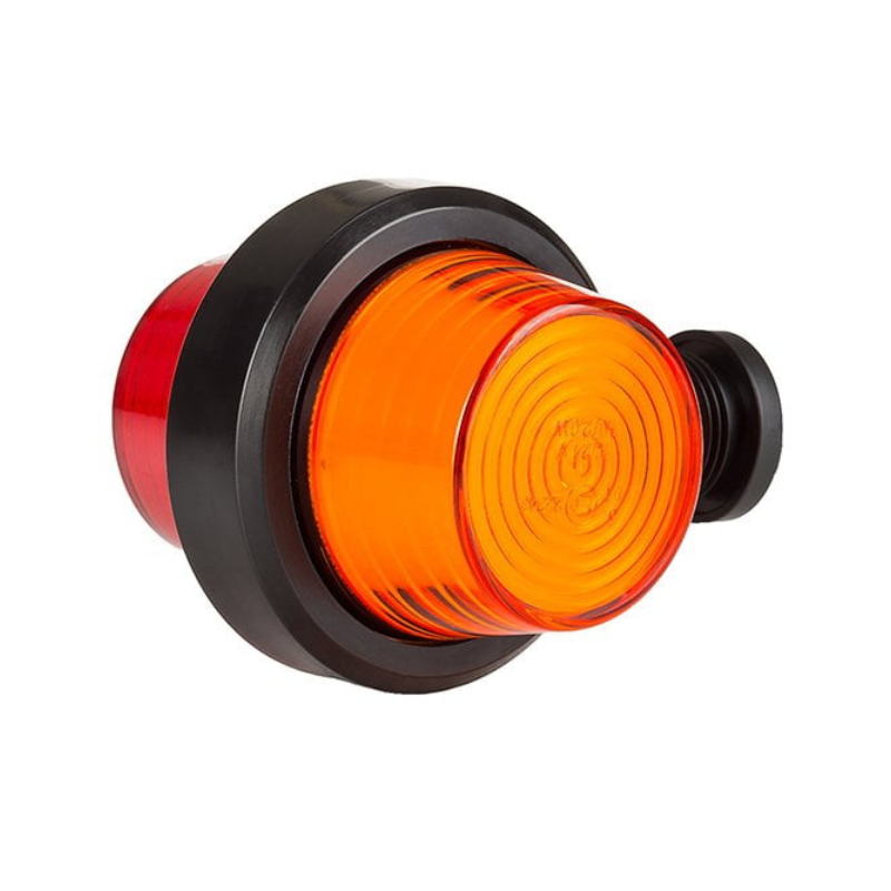 Lampa de Gabarit LED, Brat Scurt, Efect NEON, 12/24V, Galben-Rosu, 10.7cm [2]