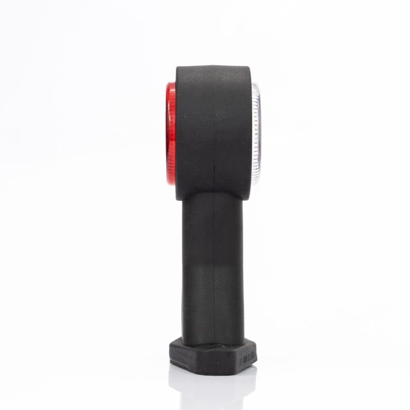 Lampa de Gabarit LED cu Brat Lung si Cablu, Conector QS075, 13cm, Cauciuc Flexibil, 12/24V [3]