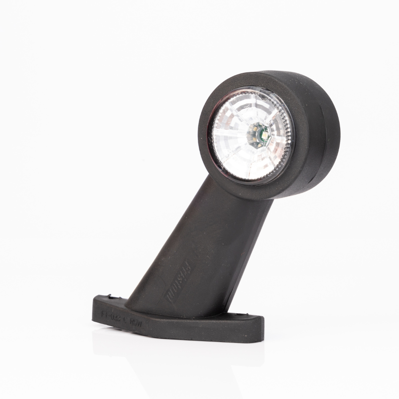 Lampa de gabarit LED, cu brat oblic scurt si cablu, 13.3cm, din cauciuc flexibil, 12/24V [6]