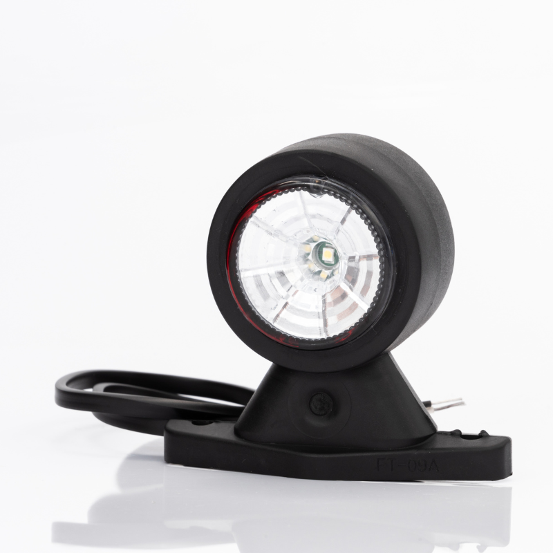 Lampa de gabarit LED, cu brat scurt si cablu, 8,8cm, din cauciuc flexibil, 12/24V [5]
