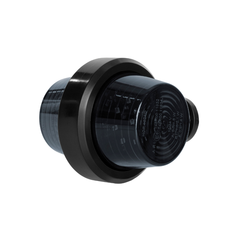 Lampa de gabarit LED, GRAPHITE Alb-Rosu, 12/24V, IP68, 10.7cm [4]