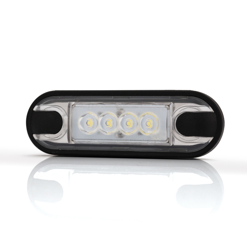 Lampa de Gabarit LED Slim, Rosu, Alb sau Portocaliu,12/24V, IP68, 8.42 x 27.7 x 1.1cm, suprafate plane sau curbate [7]