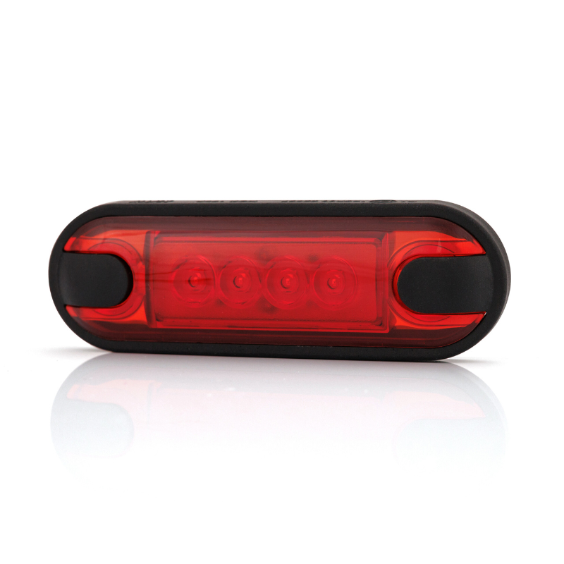 Lampa de Gabarit LED Slim, Rosu, Alb sau Portocaliu,12/24V, IP68, 8.42 x 27.7 x 1.1cm, suprafate plane sau curbate [8]