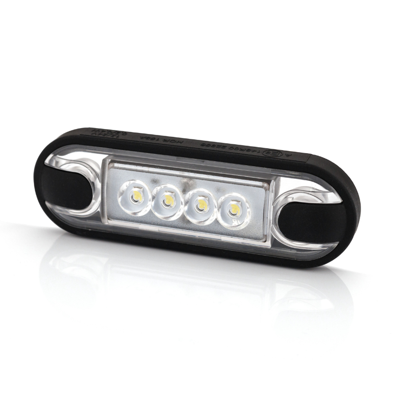 Lampa de Gabarit LED Slim, Rosu, Alb sau Portocaliu,12/24V, IP68, 8.42 x 27.7 x 1.1cm, suprafate plane sau curbate [6]