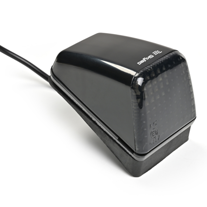 Lampa de gabarit pentru plafon VOLVO, LED portocaliu, dispersor fumuriu, 24V [2]
