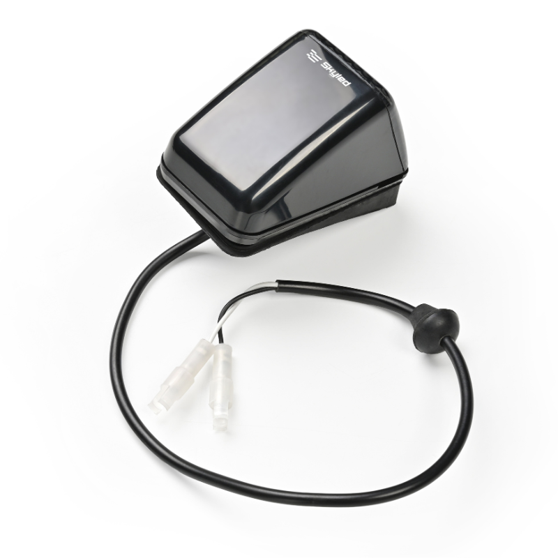 Lampa de gabarit pentru plafon VOLVO, LED portocaliu, dispersor fumuriu, 24V [3]