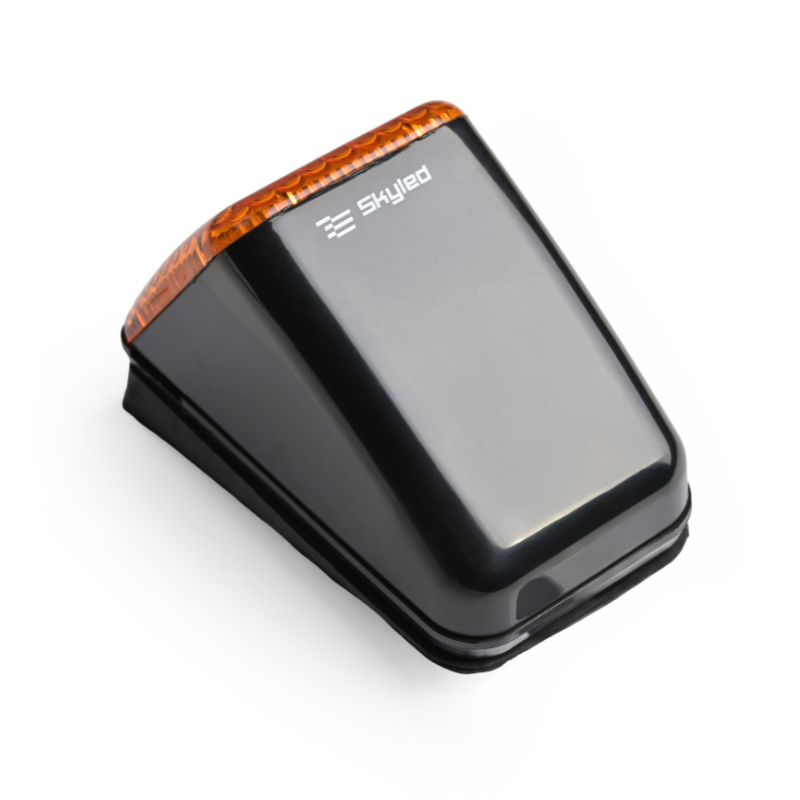 Lampa de gabarit pentru plafon VOLVO, LED portocaliu, dispersor portocaliu, 24V [2]