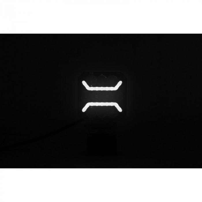 Lampa de lucru 10 x LED cu pozitie, 10 x 10 x 3.65cm - Truck LED L0184 [2]