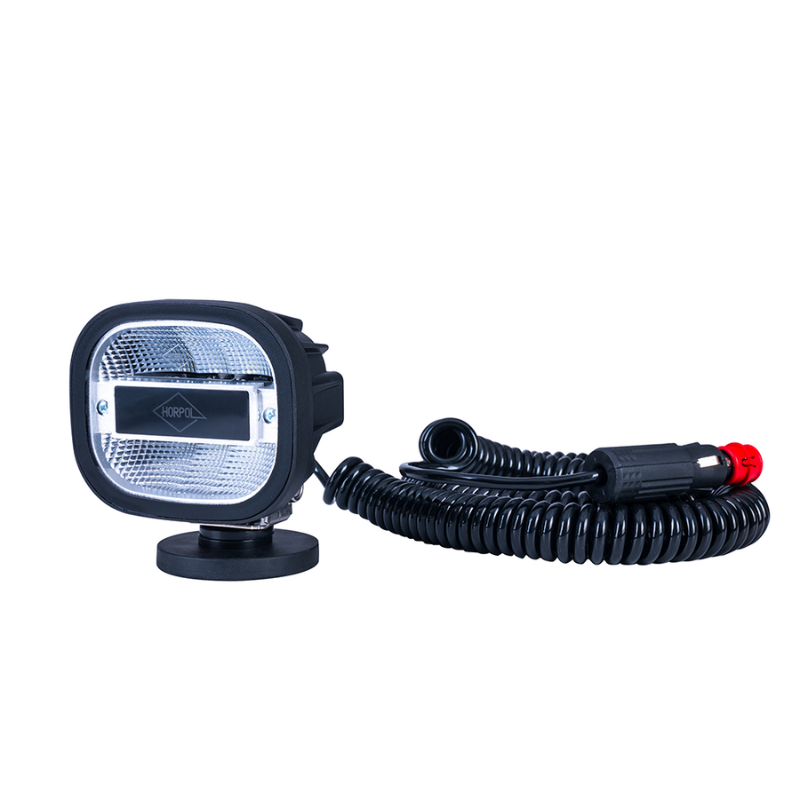 Lampa de Lucru LED, Magnetica, 1200lm, 10W, Cablu Spiralat 8m, Priza Bricheta 12/24V, IP68, 10 x 11.1cm [4]