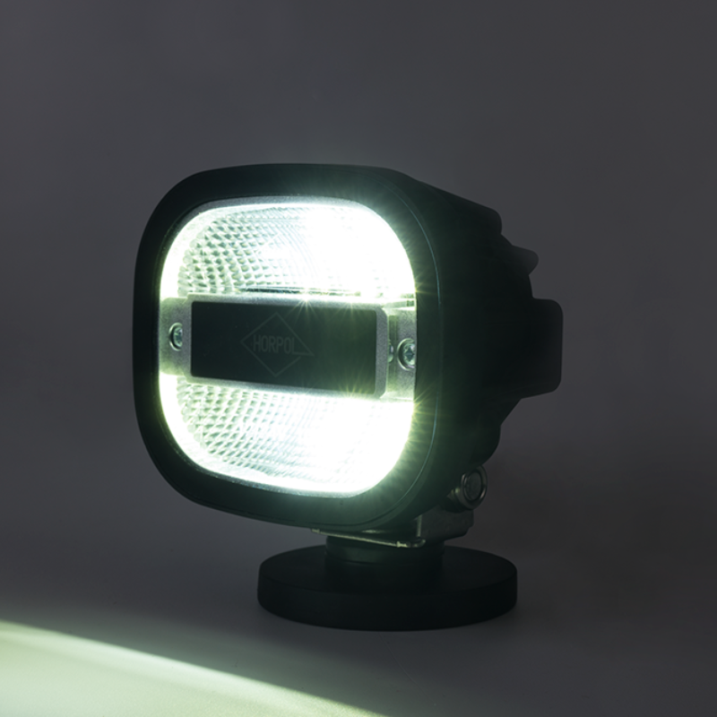 Lampa de Lucru LED, Magnetica, 1200lm, 10W, Cablu Spiralat 8m, Priza Bricheta 12/24V, IP68, 10 x 11.1cm [6]