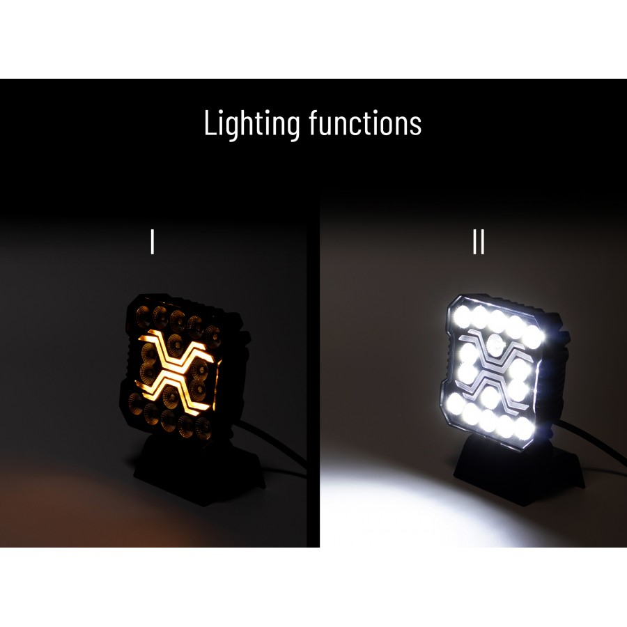 Lampa de lucru LED Spider, 4200Lm, 60W, 13.4 x 14.68cm, IP68 [18]